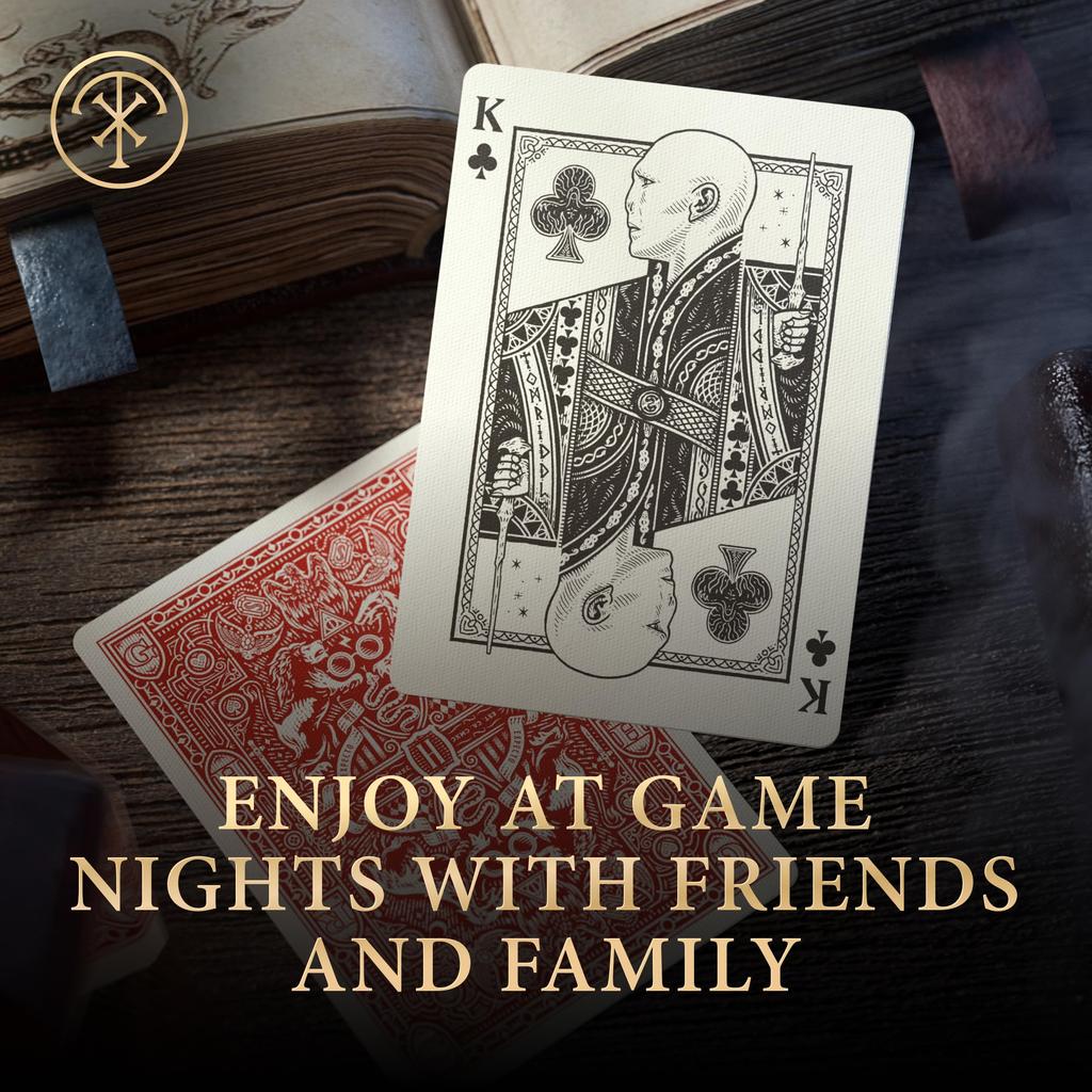 Theory11 Harry Potter Playing Cards Red - (Gryffindor)