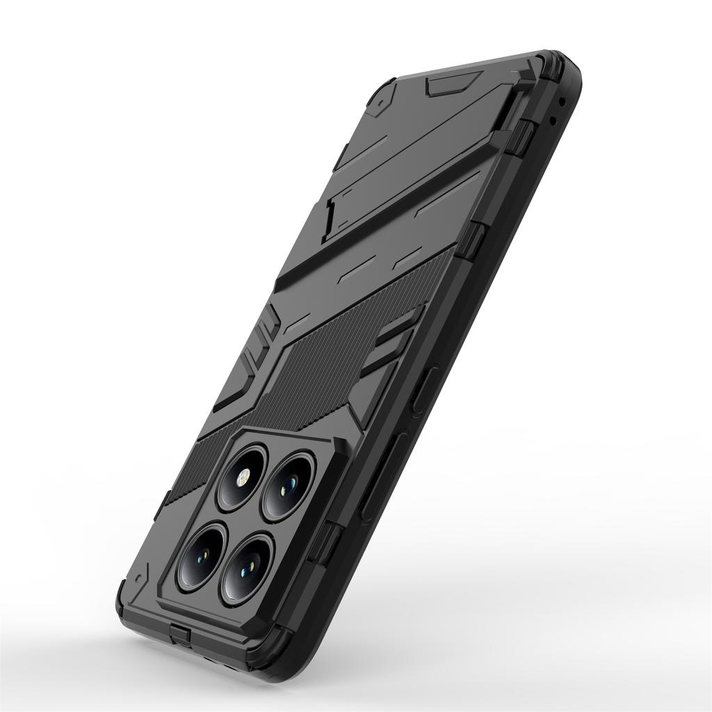 For Xiaomi 14T Pro Case PC+TPU Shockproof Phone Cover with Kickstand