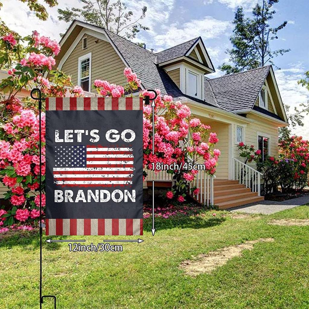 LET'S  BRANDON Flag 45*30cm Outdoor Banner Interior Decoration