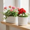 Mit Drainageloch Selbstbewässernder Blumentopf Doppelschichtiger Blumenpflanzer Gartenbedarf