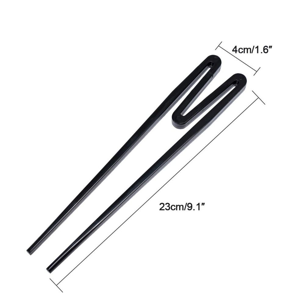2pairs 2Colors Training Helper Chopsticks Reusable Learning Training Chopsticks Beginner