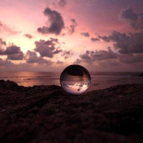 Transparent Crystal Ball Photography Acrobatics Show Prop Fortune Decor Ornament