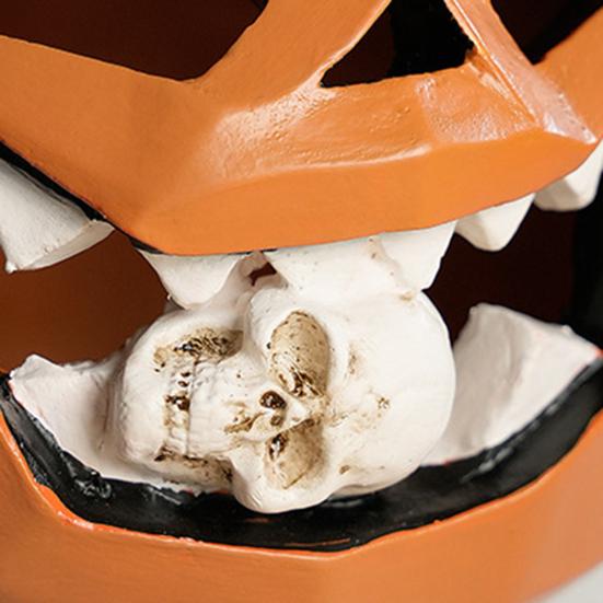 Halloween Pumpkin Ornament Indoor Outdoor Pumpkin Statue Dining Table Living Room Bedroom Decoration