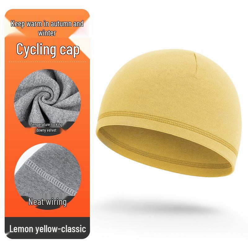 Windproof Winter Cycling Beanie: Warm Ear-Covering Hat for Motorcycling, Running & Sports