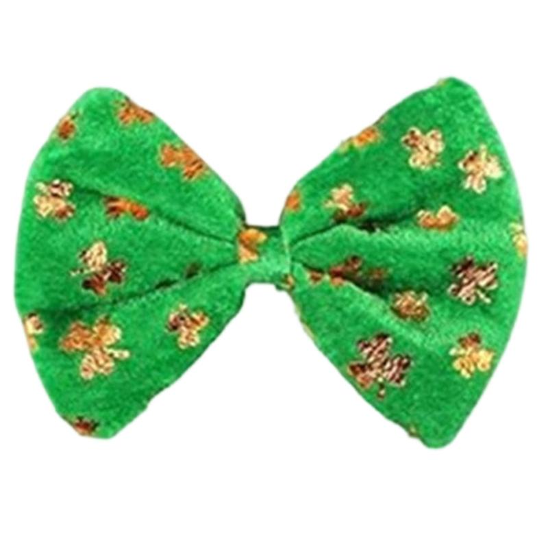 Saint Patrick Costume Set Leprechaun Hat Fakes Beard Mustache Tie Glasses for Party Costume Irish Festival Accessories