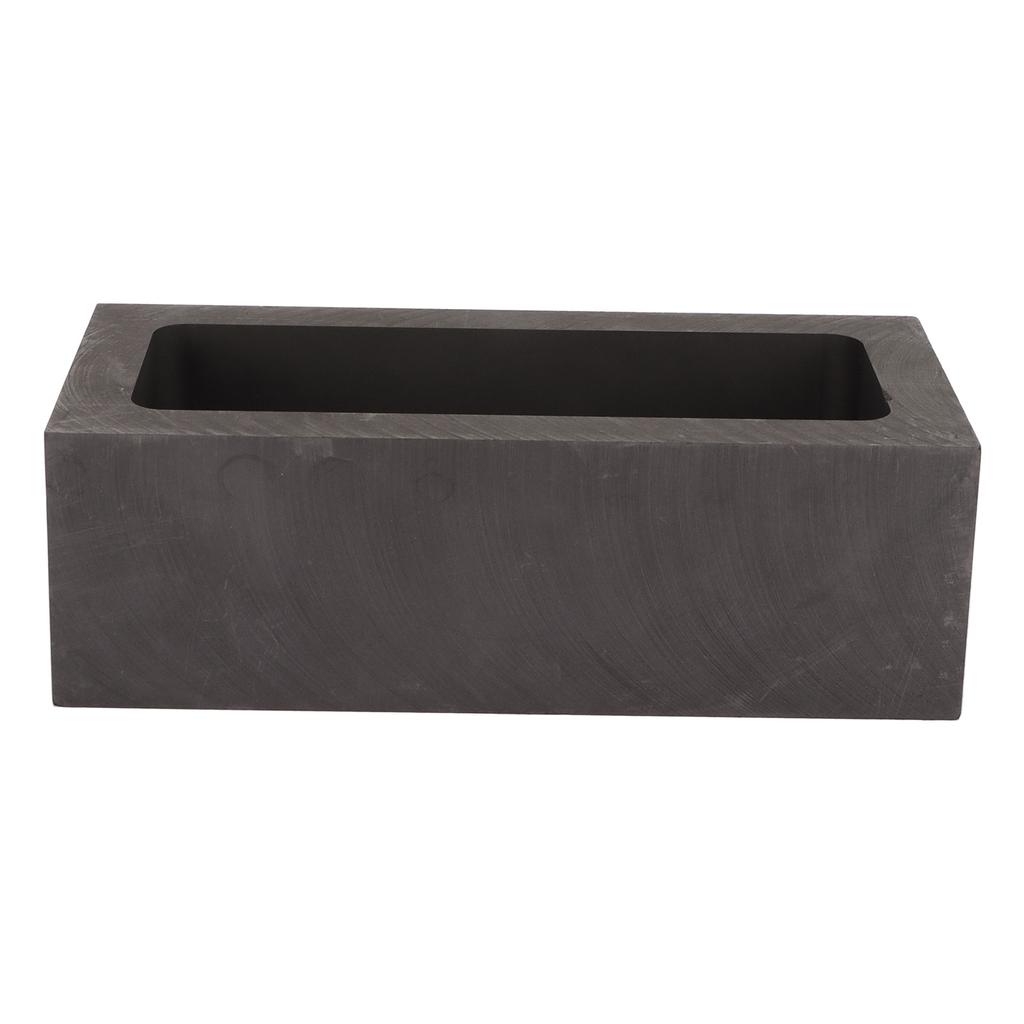 Graphite Ingot Mold High Purity Rectangular Melting Refining Graphite Crucible for Gold Silver