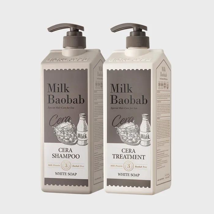 Sarah Shampoo + Treatment 1200ml (White Soap)