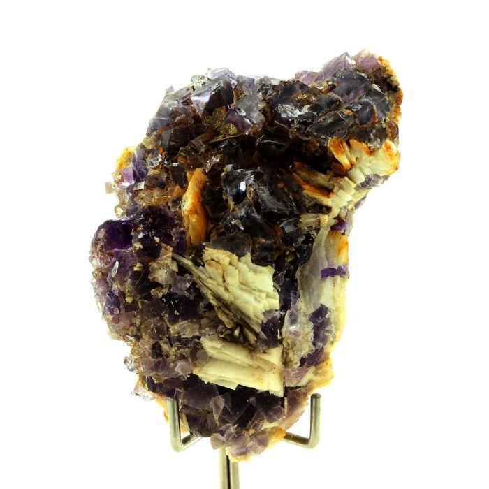 Pierres et Minéraux. Fluorite + Quartz + Baryte. 423.5 ct. La Cabaña, Berbes, Espagne.