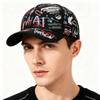 Graffiti Baseball Cap, Fashionable And Versatile Outdoor Sun Hat For Men And Women