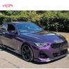 For BMW 2 Series G42 Carbon Fiber Front Bumper Lip - MP Sport Style Modification Accessory