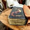 400 Page Large Fox Journal Vintage Handmade Leather Journal, Grimoire Fat Journal Blank Spell Book of Shadows Celestial Gifts For Him Her