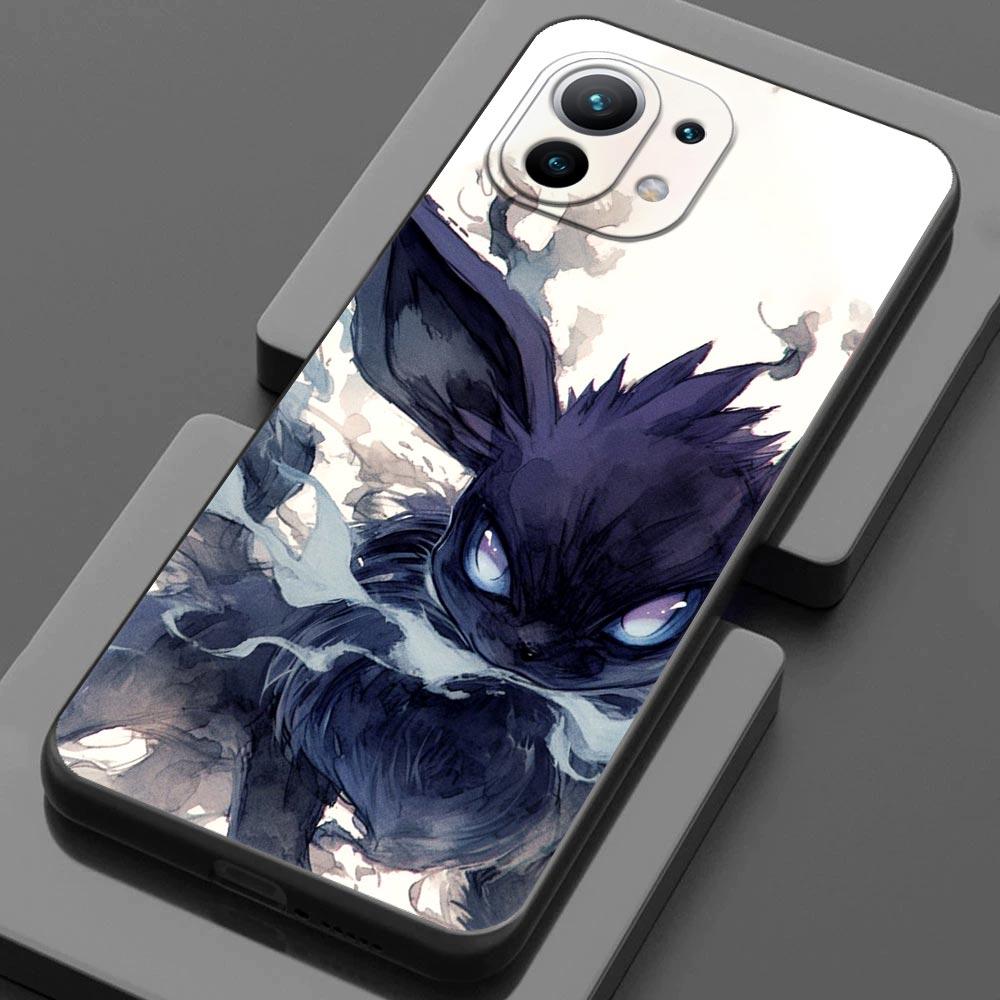 P-Pokemons Umbreons Gengars Draw For Xiaomi 15T 11T 12T 13T 14T Pro 15 Phone Case Mi POCO X7 M7 F7 Pro F5 F6 M6 X3 X6 Back Cover