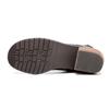 Johnature Handmade Printing Contrast Short Boots Retro Casual Comfort Genuine Leather Women Shoes