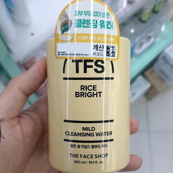 The Face Shop Rice Water Bright Mild Cleansing Water 300ml One thing