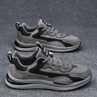Labor Insurance Autumn Mesh Breathable Work Shoes Casual Platform Forrest Gump Sports Shoes