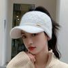 Fleece Thickened Empty Top Wool Cap Topless Cap Women's Autumn and Winter Warm Leisure Sports Hat