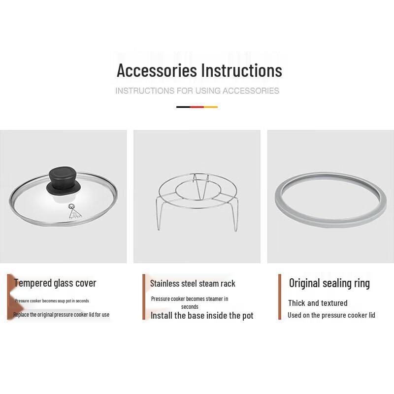 DeBao 304 Stainless Steel Pressure Cooker