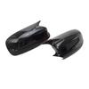 For Dodge Charger 2011 2012 2013- ABS Car Rearview Side Mirror Cover Wing Cap Exterior Door Housing Trim Adhesive Sticker