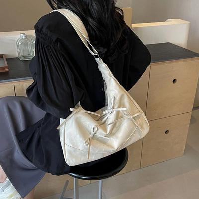 Fashion Sewing Thread Zipper Ladies Shoulder Bags Simplicity Women's Crossbody Bags On Sale
