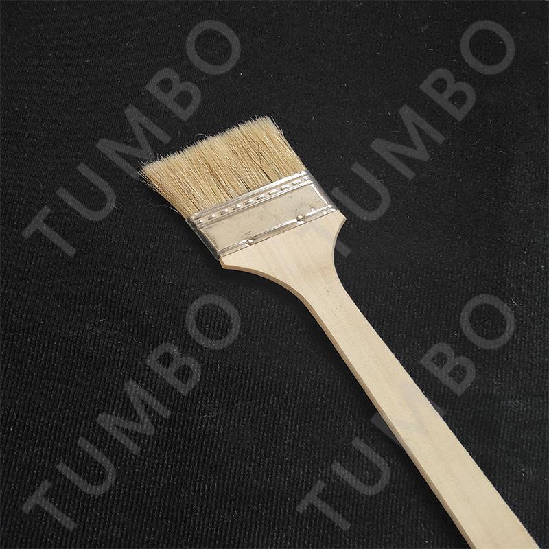 Long Handle Straight Head Marine Hog Bristle Paint & Cleaning Brush