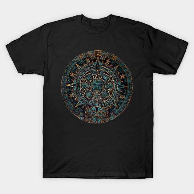 Aztec Tribal Artifact Made in Australia USA TShirt S5XL Unisex T-Shirt XXL