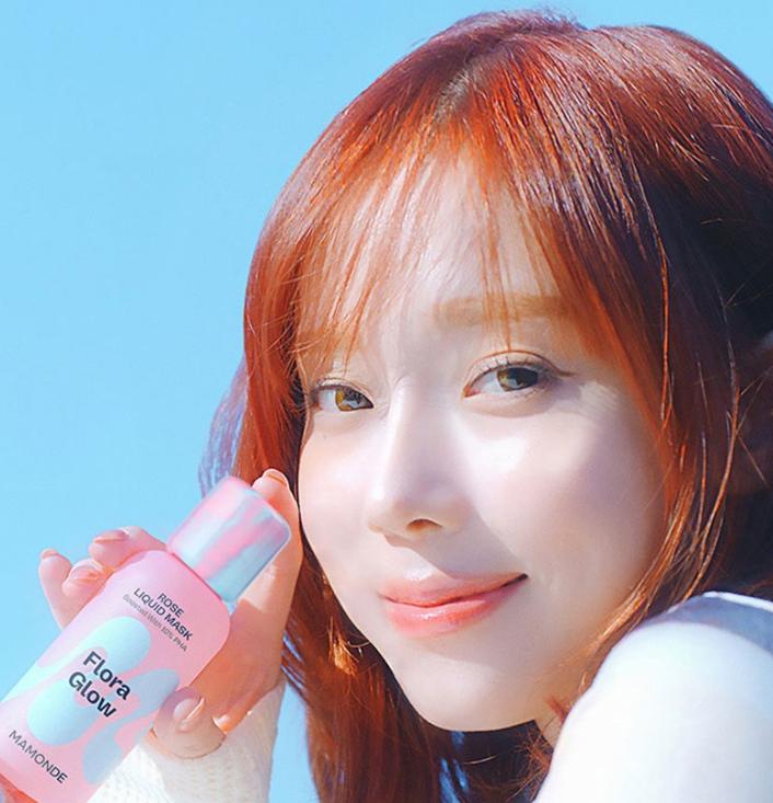 Mamonde Floral Glow Rose Liquid Mask 80ml | Radiance-Boosting Wash-Off Gel Mask