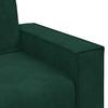 2 Seater Sofa in Dark Green 180 x 78 x 84 cm Velvet