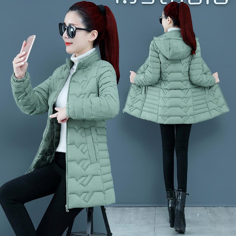 Parkas de inverno casaco longo quente casual parka jaqueta de inverno solto algodão-acolchoado jaquetas casacos femininos outwear