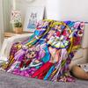 Sailor Moon Flannel Blanket, High Quality Comfortable for All Seasons, Home Decor, Warmth and Comfort