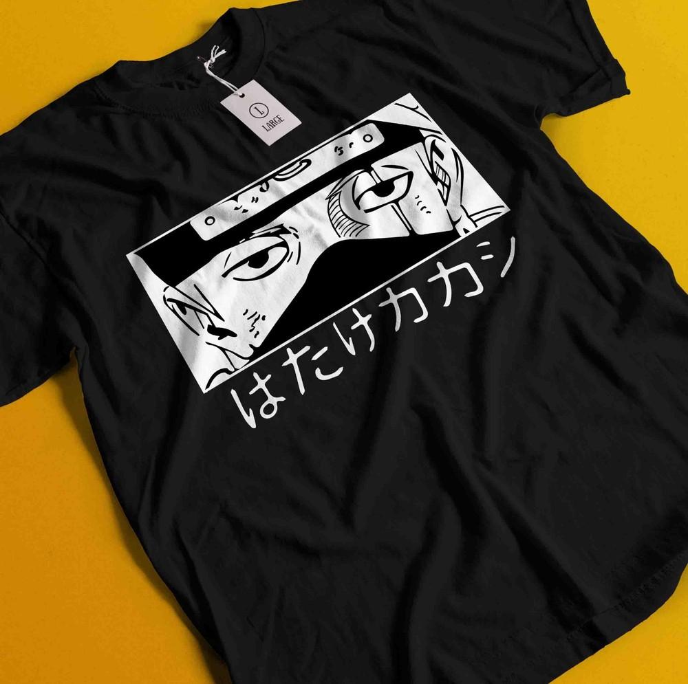 

Kakashi T-Shirt Naruto Tshirt Jiraya Shirt Madara Orochimaru Itachi Uchiha Obito 4XL