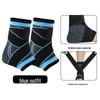 Compression Knit Ankle Brace: Anti-Sprain Support for Running, Fitness, Basketball & Football