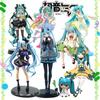 Figurină Anime Hatsune Miku Postură în Picioare și Postură Șezând Seria Model Drăguț de Acțiune Jucărie PVC Colecție Desktop Cadou