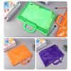 Waterproof Storage Bag PVC File Bag Portable Pen Bag  School Office