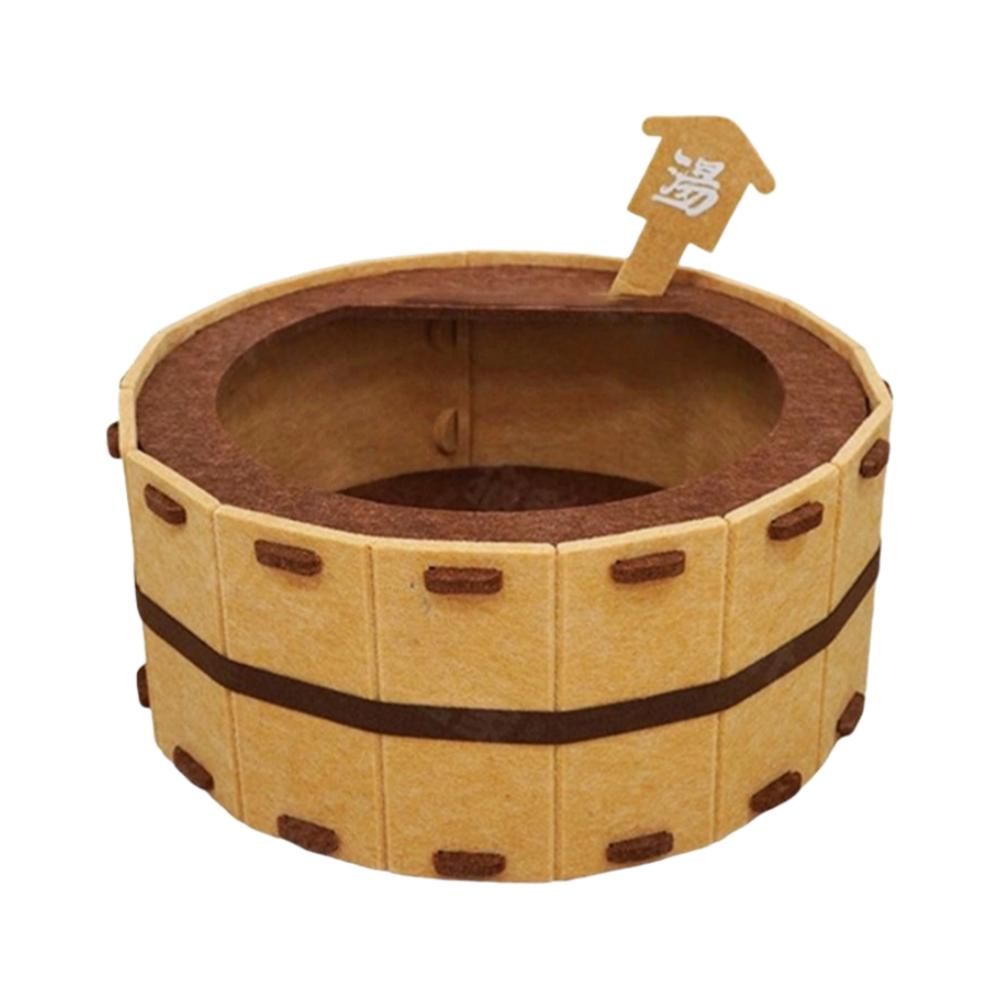 Four Seasons Cat Bed Felt Cat Castle House Fun Bathtub Cat House  Sharpening Claws/sleeping