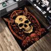 1Pc Skull Rug - Home Carpet Office Decorative Carpet For Living Room Bedroom Door Mat Floor Rug Computer Chair Area Rug