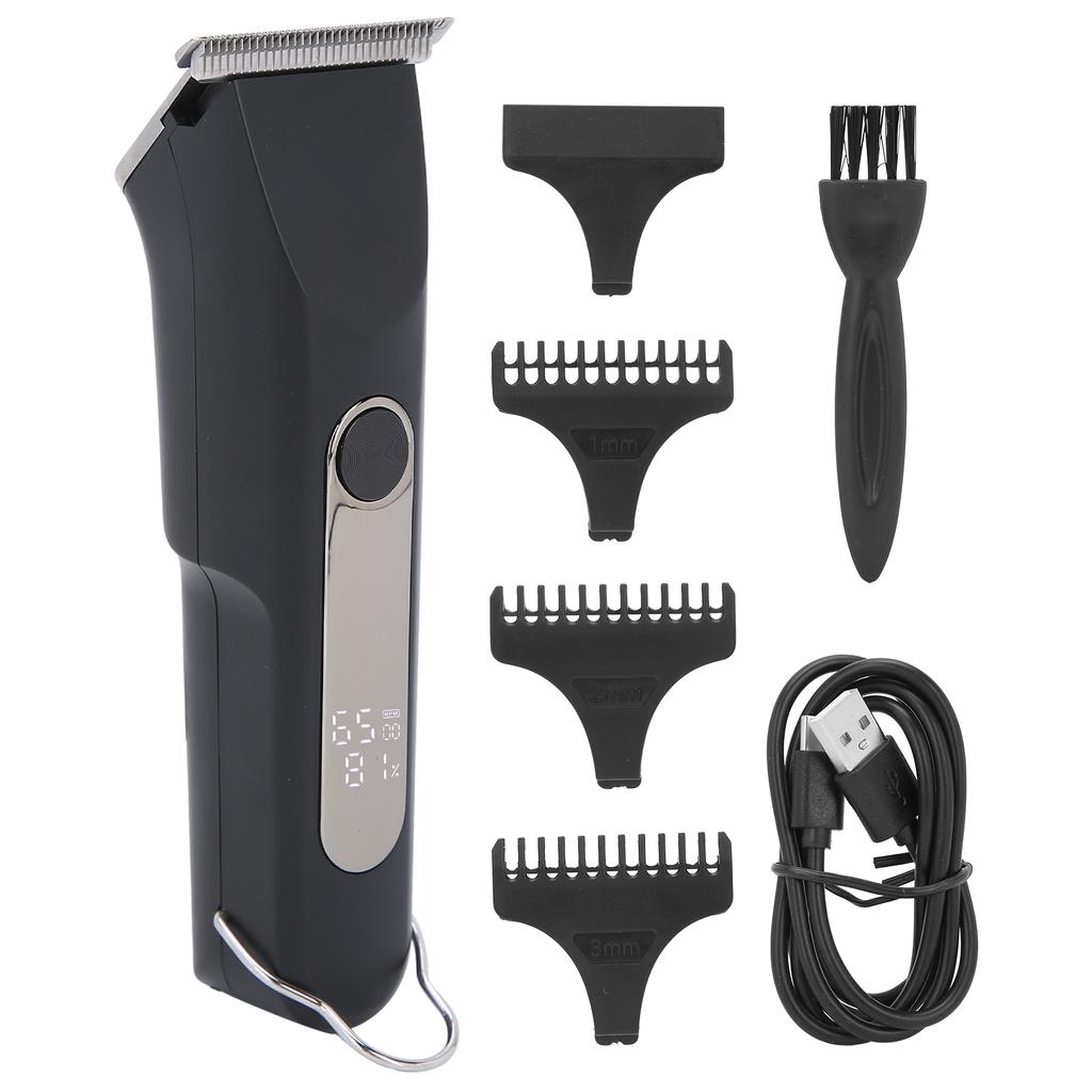 Electric Hair Clippers Rechargeable Cordless Haircutting Clipper Adjustable Blade Hair Trimmer