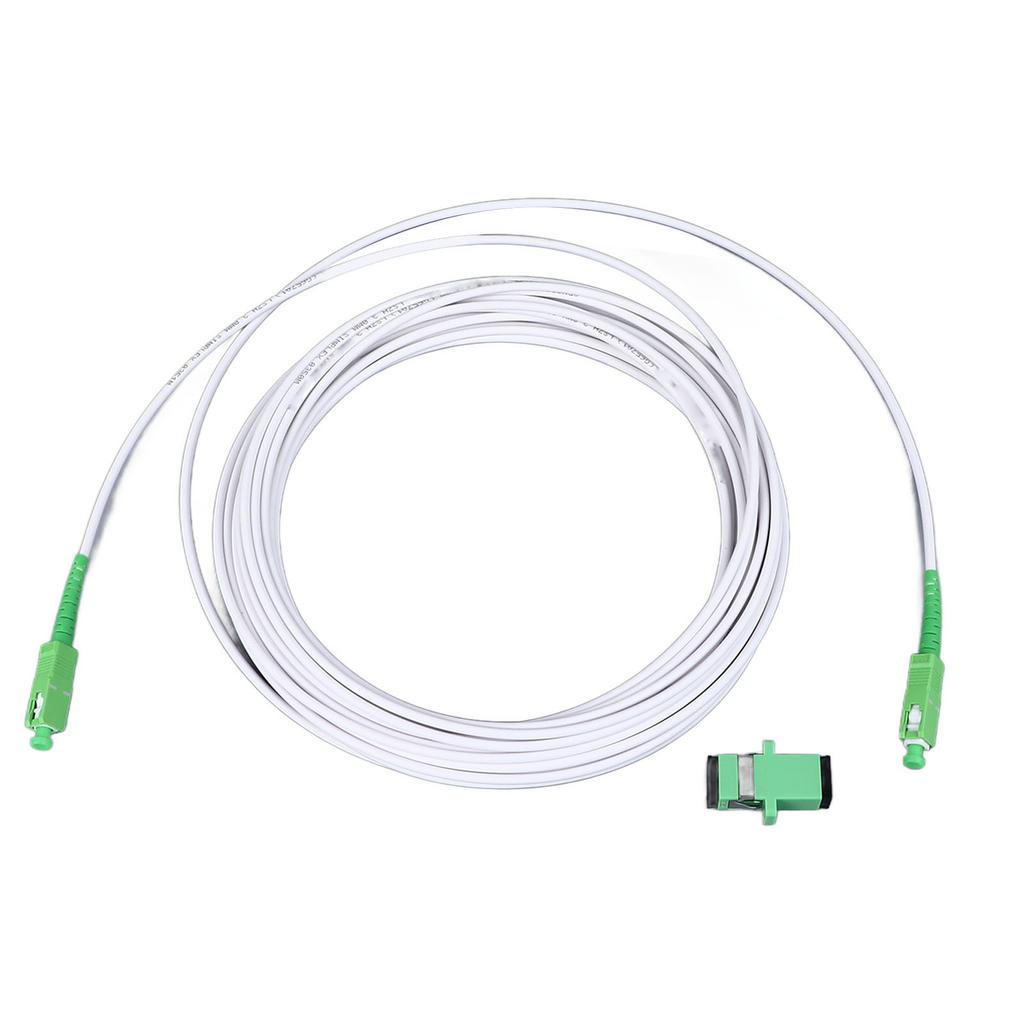 Set Cablu Extensie Modem Optic Cablu de Patch SC Monomod Blindat cu Conector cu Flanșă pentru FTTH