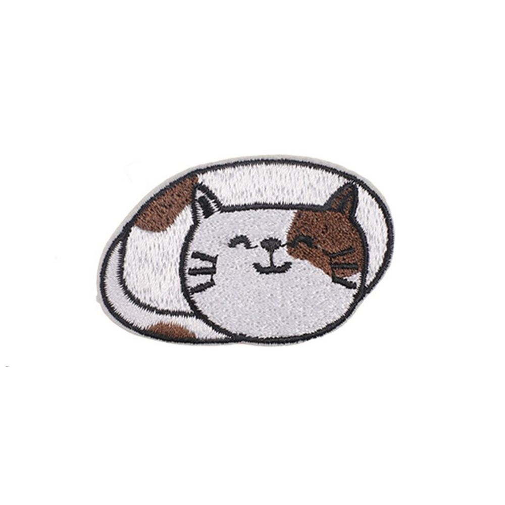 Kitty Repair Sewing Jeans Jacket Embroidered Cloth Sticker Appliques Sewing Fabric Badges Patches