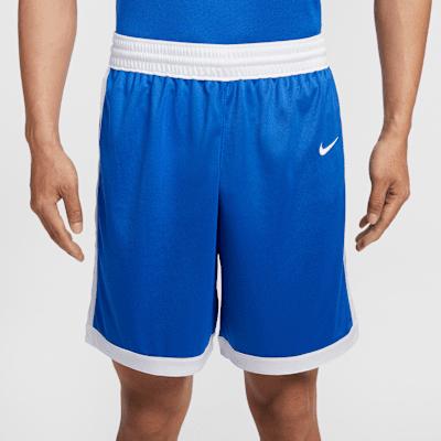 Nike Dri Fit Stock Crossover Sports Shorts Men's Royal Blue