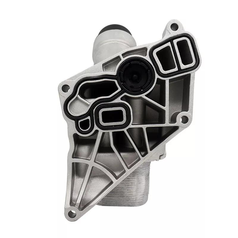 Aluminium Engine Oil Cooler Filter Housing 11428586673 11428596283 For BMW X3 X4 X5 630i 730Li 420i 430i 320i 330i 220i 225i