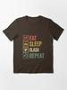 The Clash Funny eat sleep clash repeat retro vintage Essential T-Shirt