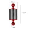 BGNing Float Buoyancy Aquatic Arm Dual Ball Floating Carbon Fiber Arm Diving Camera Underwater Diving Tray for Gopro/Smartphones