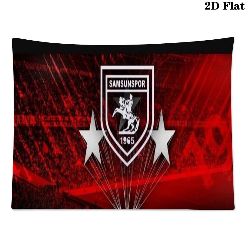 Samsunspor Wall Tapestry Aesthetic Wall Hanging Printed Fabric Blanket Decorative Tapestries for Bedroom Living Room Home Decor
