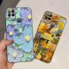 For Infinix Hot 11 G37 4G Case Cover Soft TPU Black Silicone Funda for Infinix Hot11 G37 Infinix X689F Fashion Pattern Bumper