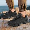 PU Leather Hiking Shoes Anti-collision Outdoor Sneakers Men's Waterproof Climbing Sports Shoes Anti-slip Camping Trekking Shoes