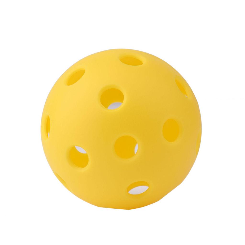 Pickleball Paddle Set: 40-Hole 74mm Indoor/Outdoor, High-Elasticity, Durable Plastic Ball with 26-Hole Design