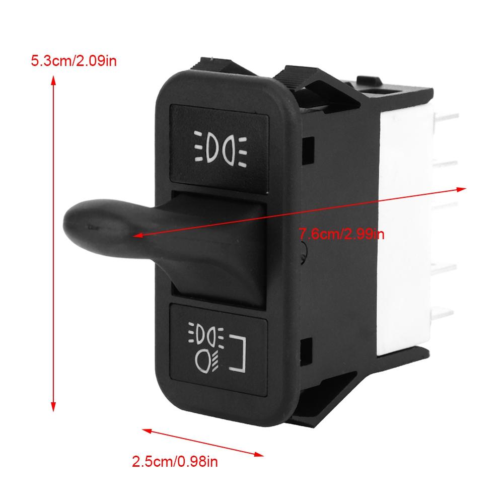 5206 Headlight Switch Button A0630769010 Car Headlight Switch Fit for Freightliner Columbia 2001-2011 -5206 A0630769010