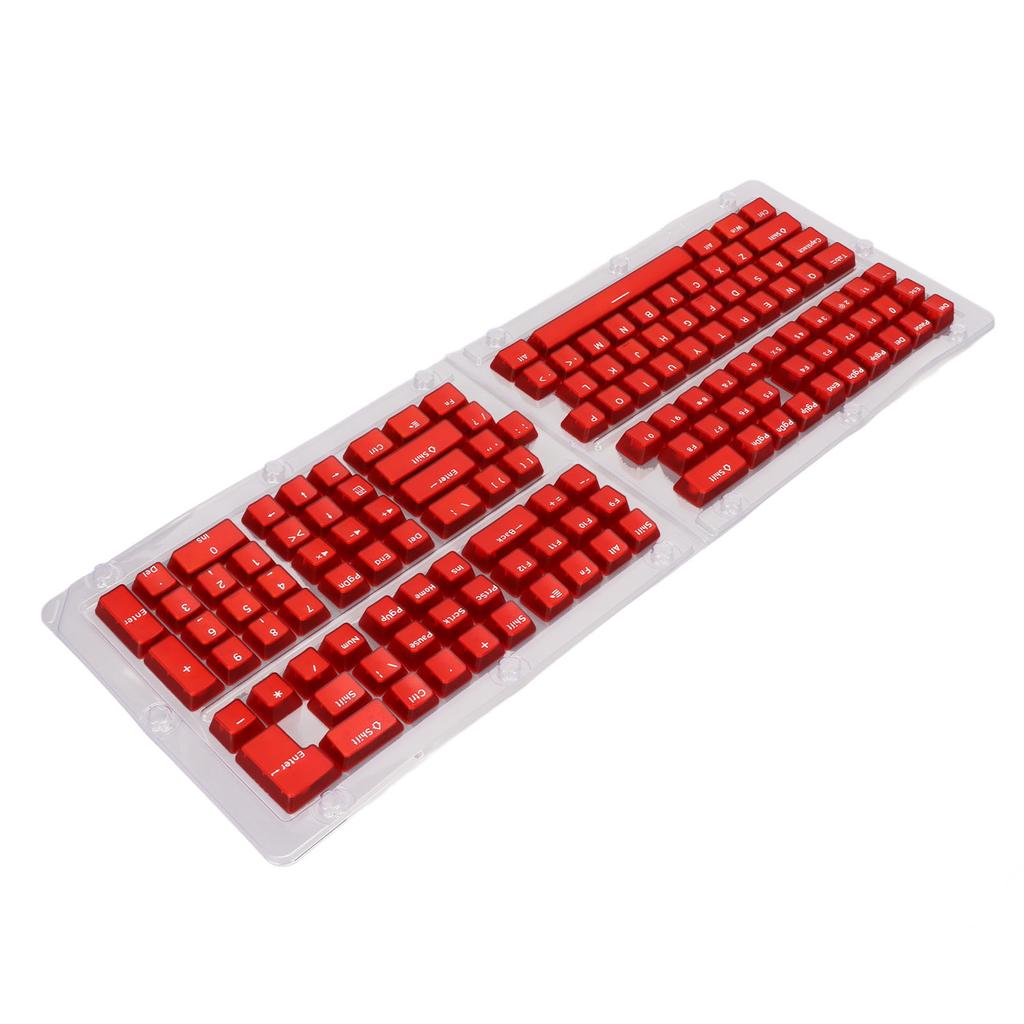132 Keys Keyboard Keycaps ABS OEM Height Overmolding Injection Molding Ergonomic Design DIY Keyboard Keycaps