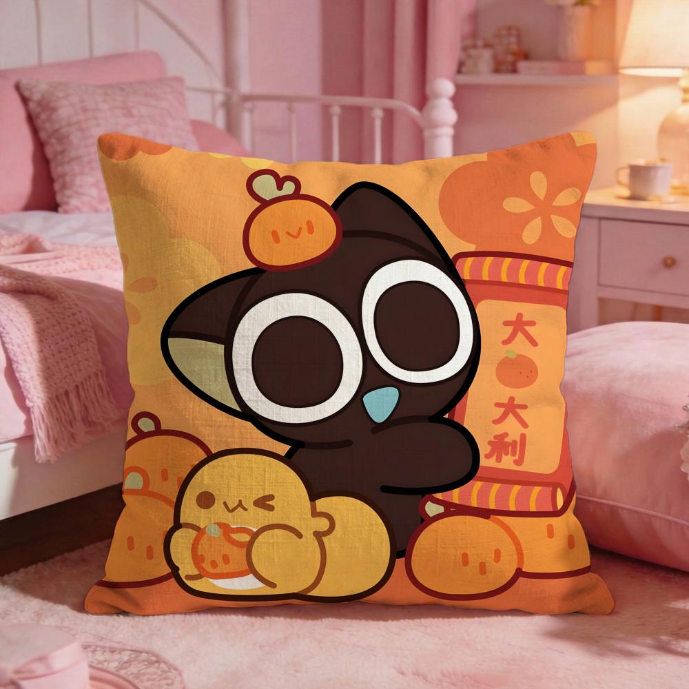Cute The Legend Of Hei Cushion Cover Premium Comfort Reversible Pillow Cove Two In One Design For Any Room Car Interior