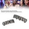 Shiny Teeth Hip Hop Prop Teeth Accessory Decoration for Halloween Party Gift